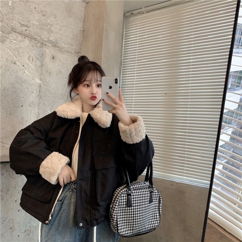 Short Padded Cotton Jacket For Women