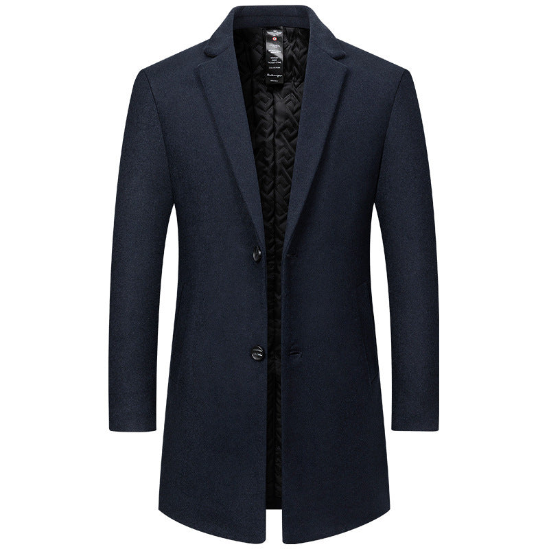 Autumn And Winter New Men's Woolen Coat
