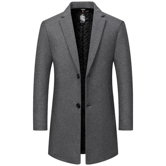 Autumn And Winter New Men's Woolen Coat
